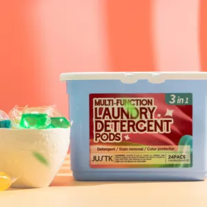 Oem odm benutzer definierte Haushalts reinigungs produkte Wasch kapseln Kapsel Waschmittel umwelt freundliche Hülse mit niedrigem MOQ