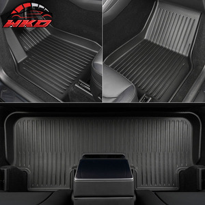 Alfombrillas 3D de TPE para Tesla Model Y Juniper 5/7 Asientos 2026, 1ª y 2ª Fila, Alfombras Protectoras para Todo Clima, Repuesto - Product Image 3