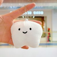 Série Végétale : Pendentifs de sac en peluche douce, jouets de dessin animé, breloques de sac à dos personnalisées pour couple, porte-clés, ours avec doublure en maille et en nylon