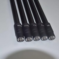 Antenne verticale extérieure en fibre de verre 135-400 MHz, gain 5 dBi, IP67, connecteur N-Femelle, VSWR 1.3, 4G LTE WiFi 2.4/5 GHz