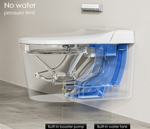 Nouvelle <span class=keywords><strong>toilette</strong></span> intelligente suspendue murale autonettoyante pour salle de bain WC moderne intelligent automatique avec <span class=keywords><strong>bidet</strong></span> intégré - Product Image 3