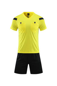 Set Uniforme Arbitro di <span class=keywords><strong>Calcio</strong></span> Unisex Personalizzato, Asciugatura Rapida, Traspirante e Leggero, Maglia da Arbitro di <span class=keywords><strong>Calcio</strong></span> - Product Image 4