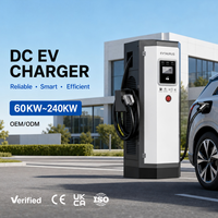 Nouvelle station de recharge rapide pour véhicules électriques EVTAURUS de qualité supérieure, OEM, commerciale, avec CCS, Gbt, Chademo, DC, OCPP, double pistolet