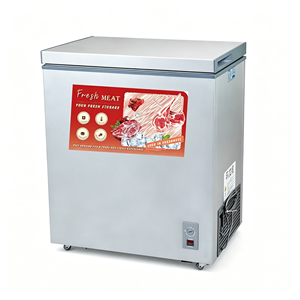 Congélateur Paygo CKD 158L 12V AC/DC, Congélateur à porte simple, Mini-bar intelligent 42L pour hôtel, Réfrigérateur/Congélateur avec porte vitrée - Product Image 4