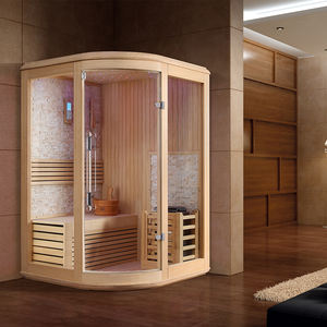 Salle de <span class=keywords><strong>sauna</strong></span> russe pour 3 personnes / <span class=keywords><strong>Sauna</strong></span> intérieur / <span class=keywords><strong>Sauna</strong></span> traditionnel d'angle - Product Image 2