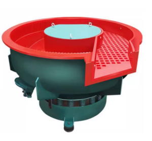 Polisseuses vibrantes pour métaux, machine de polissage à tambour avec pierres abrasives, machine de ponçage et de polissage pour matériaux - Product Image 1