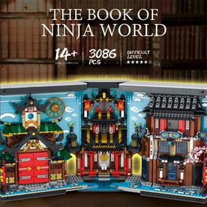 Reobrix 66029 Ninja World, Juego de Bloques de Construcción para Niños, 3086 Piezas, Regalo de <span class=keywords><strong>Navidad</strong></span> o Cumpleaños, Juguete de Construcción - Product Image 3