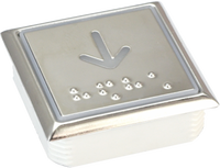 ELEVORO A-22 Contrôleur de boutons d'appel et de porte d'ascenseur en acier contemporain, garantie 1 an pour hôtels et immeubles de bureaux