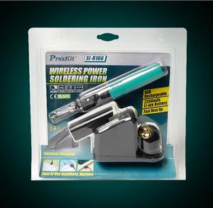 Pro'sKit saldatore Wireless SI-B166 USB ricaricabile a calore rapido Max <span class=keywords><strong>500C</strong></span> con supporto e punta di saldatura per la riparazione del telefono - Product Image 6