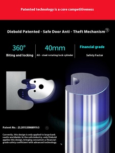 Hot Bán 3C Chứng Nhận Tất Cả Các Thép Vô Hình Treo Tường Tủ Quần Áo Thông Minh Wi-Fi Nhà Chống Trộm An Toàn Vân Tay Mật Khẩu Key - Product Image 4