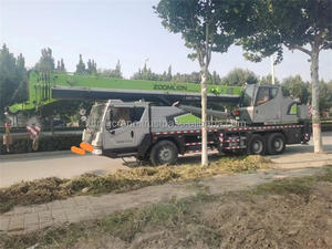 Zoomlion รถเครนยกรถบรรทุกเคลื่อนที่ระบบไฮดรอลิกขนาด25ตัน ZTC25V/QY25V ZTC25/QY25พร้อมส่วนประกอบหลักของเครื่องยนต์และปั๊มเกียร์ - Product Image 4