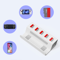 Support de bureau support de stockage support pour pont Steam/ROG Ally console de jeu téléphone support en alliage d'aluminium