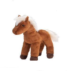 Juguete de peluche de caballo salvaje marrón OEM juguetes de peluche para niños - Product Image 2