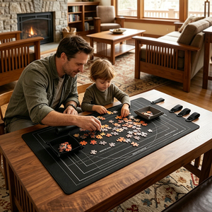 Tapis de jeu moderne lavable en feutre, pliable, pour enfants, idéal pour la maison et les pique-niques - Product Image 4