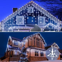 Guirlandes lumineuses à basse tension 24V de qualité commerciale pour usage intérieur/extérieur, étanches IP65, pour projets d'ingénierie municipale, Noël