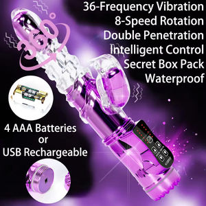 Swingende Vagina Konijn Vibrators Erotische Producten Seksspeeltjes Voor Vrouwen Volwassenen Vrouwelijke <span class=keywords><strong>Dildo</strong></span> Masturbator Intieme Goederen Machine Shop - Product Image 5