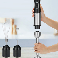 1000W Fruit- en groentemolen, handmatige staafmixer, multifunctionele elektrische blender van roestvrij staal