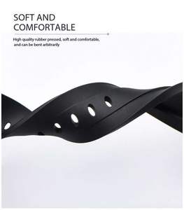 Correa <span class=keywords><strong>de</strong></span> Reloj <span class=keywords><strong>de</strong></span> Silicona Suave Forwelleny, Resistente al Agua, con Cierre <span class=keywords><strong>de</strong></span> Acero Grande, para <span class=keywords><strong>PAM</strong></span> 20mm 22mm 24mm 26mm - Product Image 5