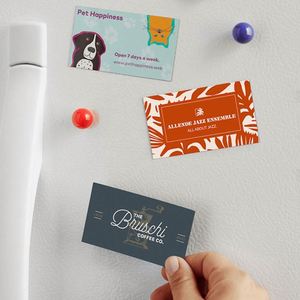 Imán de nevera barato impreso en China, imán promocional para tarjetas de presentación con folleto DL y logotipo personalizado - Product Image 1