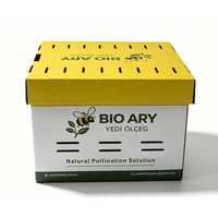 Caja de Cartón para Polinización de Abejas con MOQ Bajo, Caja de Colmena de Abejas Corrugada Desechable para la Polinización Natural de Cultivos