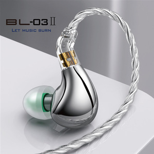 <span class=keywords><strong>BLON</strong></span> Baolong BL03 2. Generation Doppelkammer Moving-Coil HIFI In-Ear-Kopfhörer 3,5mm TPE-C4.4 - Product Image 1