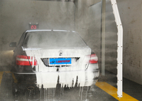 Machine de lavage de voiture automatique conduite entièrement automatique à travers la machine de lavage de voiture