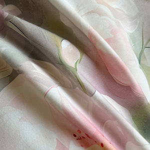 Nouvel ensemble de housse de couette épaisse de luxe léger, 100 % coton, imprimé numérique, motif floral, literie quatre pièces, hiver 2025 - Product Image 2