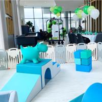 Kinderspiel platz Soft Bag Antik ollisions zaun Kombination Frühe Bildung Ocean Ball Pool Benutzer definierte Indoor Slide Bobo Ball