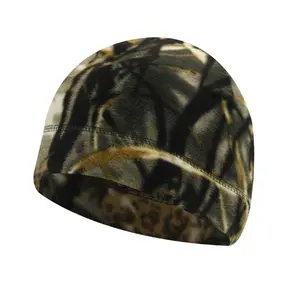 Berretto con Logo personalizzato di alta qualità berretto invernale in pile con berretto mimetico berretto con teschio