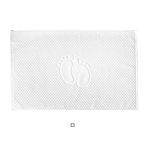 Bông Tắm Mat trắng thấm nước phòng tắm thảm thảm salon khách sạn Spa phòng tắm chân Khăn nhà vệ sinh bồn tắm sàn Mat tapis - Product Image 5