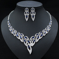 2024 nouveau design ensemble de bijoux de mariée pour mariage zircon femmes accessoires indien ensemble de bijoux de mariée mariage