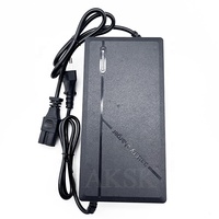Chargeur de batterie Citycoco Alimentation 60V 5A Scooter électrique Norme UE/US/UK/AU Chargeur d'alimentation pour scooter électrique Harley