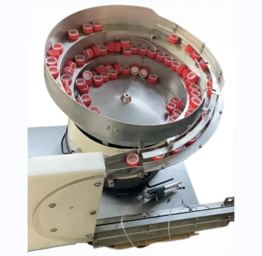 bottle cap vibrating sorter machine for filling and capping assembly line