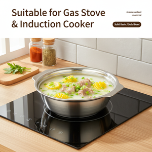 Colador de Acero Inoxidable 201 de Fábrica, Ecológico, Moderno, Duradero, Apto para <span class=keywords><strong>Lavavajillas</strong></span>, para Frutas, Arroz y Otros Alimentos - Product Image 2