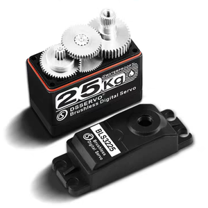 Servo Digital sin Escobillas <span class=keywords><strong>Dsservo</strong></span> BLS3225 7.4V 25KG, Impermeable, con Engranaje Metálico, Alta Velocidad para Autos RC 1/8 1/10 1/12, Camionetas de Derrape, Robots - Product Image 2