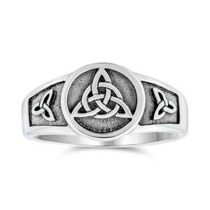 <span class=keywords><strong>Bague</strong></span> vintage en <span class=keywords><strong>argent</strong></span> Sterling, 13 modèles, signe celtique Antique, cadeau d'anniversaire pour <span class=keywords><strong>homme</strong></span> - Product Image 1