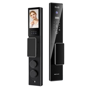 กุญแจล็อคอัจฉริยะ Qleung S555 สีดำ ระบบจดจำใบหน้า ลายนิ้วมือ ควบคุมผ่านแอพพลิเคชั่น สำหรับความปลอดภัยภายในบ้าน - Product Image 5