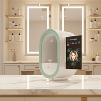 Analyseur de peau numérique 3D professionnel, miroir intelligent pour tester la peau, technologie de reconnaissance faciale automatique, analyseur de peau du visage