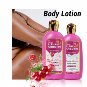 Lozione Corpo all'Alfa Arbutina, Alto Contenuto di Collagene e Vitamina E per Donne, Sbiancante e Anti-Macchie Scure, Idratante - Product Image 2