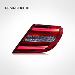 ไฟท้ายแต่งสำหรับ C-Class 07-14 W204 ไฟท้าย C180 C63 ไฟท้าย LED แบบดัดแปลงพร้อมไฟวิ่ง - Product Image 2