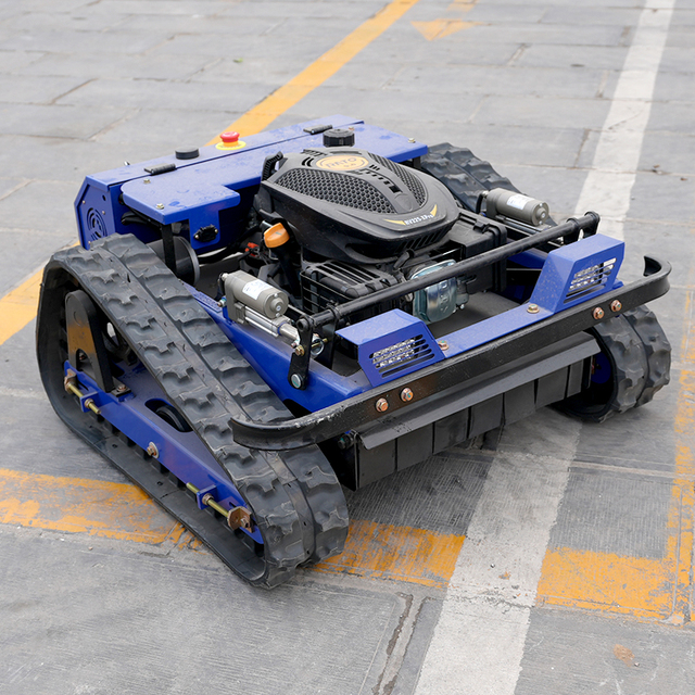 Factory Direct Sales 550mm mini 4 Stroke Zero Turn Crawler Remote Control Lawn Mowers for Hay