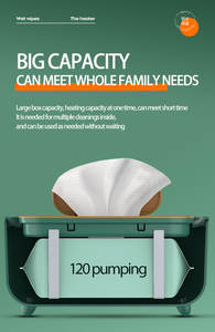 Nouveau design, best-seller : <span class=keywords><strong>chauffe</strong></span>-lingettes intelligent à température constante pour les soins quotidiens des bébés - Product Image 5