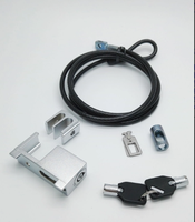 Verrou de câble universel pour ordinateur portable YH3674 - Verrou à combinaison antivol avec plaque d'ancrage résistante aux coupures pour ordinateurs portables
