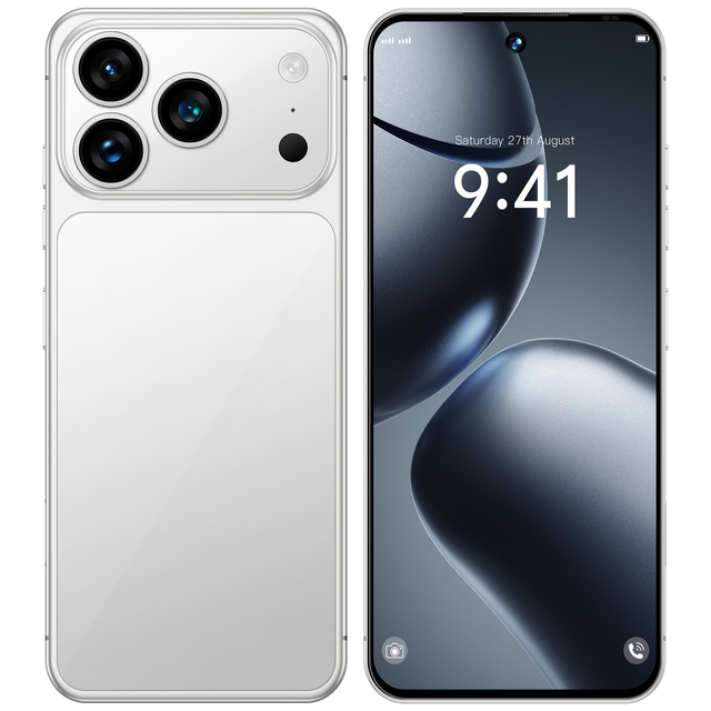 2025 Best Selling 7.3 Inch Large Screen I17 Pro Max 5g Smart Android 15 Dual SIM Phone OEM17