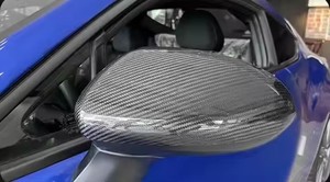 Da nhãn dán phong cách bất sợi carbon gương bìa cho Subaru Brz TOYOTA gr86 2022 - Product Image 3