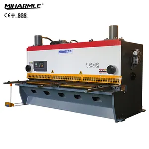 QC11K 6x2500 machine de découpe de tôle d'acier inoxydable, plaque de fer, machine de cisaille de guillotine