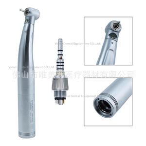 Turbine dentaire à fibre optique haute vitesse, jet d'eau à 3 points, lumière, turbine en alliage haute vitesse, perceuse dentaire - Product Image 4