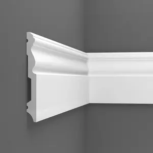 Bán buôn ốp chân tường sàn phụ kiện PS moldings cho sàn PS tường cơ sở nhựa ốp chân tường Hội Đồng Quản Trị - Product Image 1