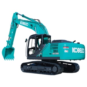 Excavadora hidráulica de orugas Kobelco con certificación CE de 20 toneladas usada, con caja de cambios y bomba, gran potencia, barata, en stock - Product Image 1
