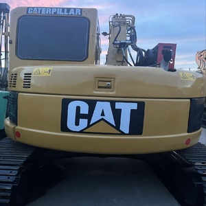 Mini-excavatrice sur chenilles hydraulique Caterpillar CAT308C d'occasion, 8 tonnes, petite pelle pour la construction - Product Image 6